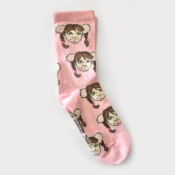 RARE Britney Spears 'Baby One more Time' theme socks by AlwaysFits - Picture 3 of 4